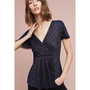 NWT Anthropologie Noel top